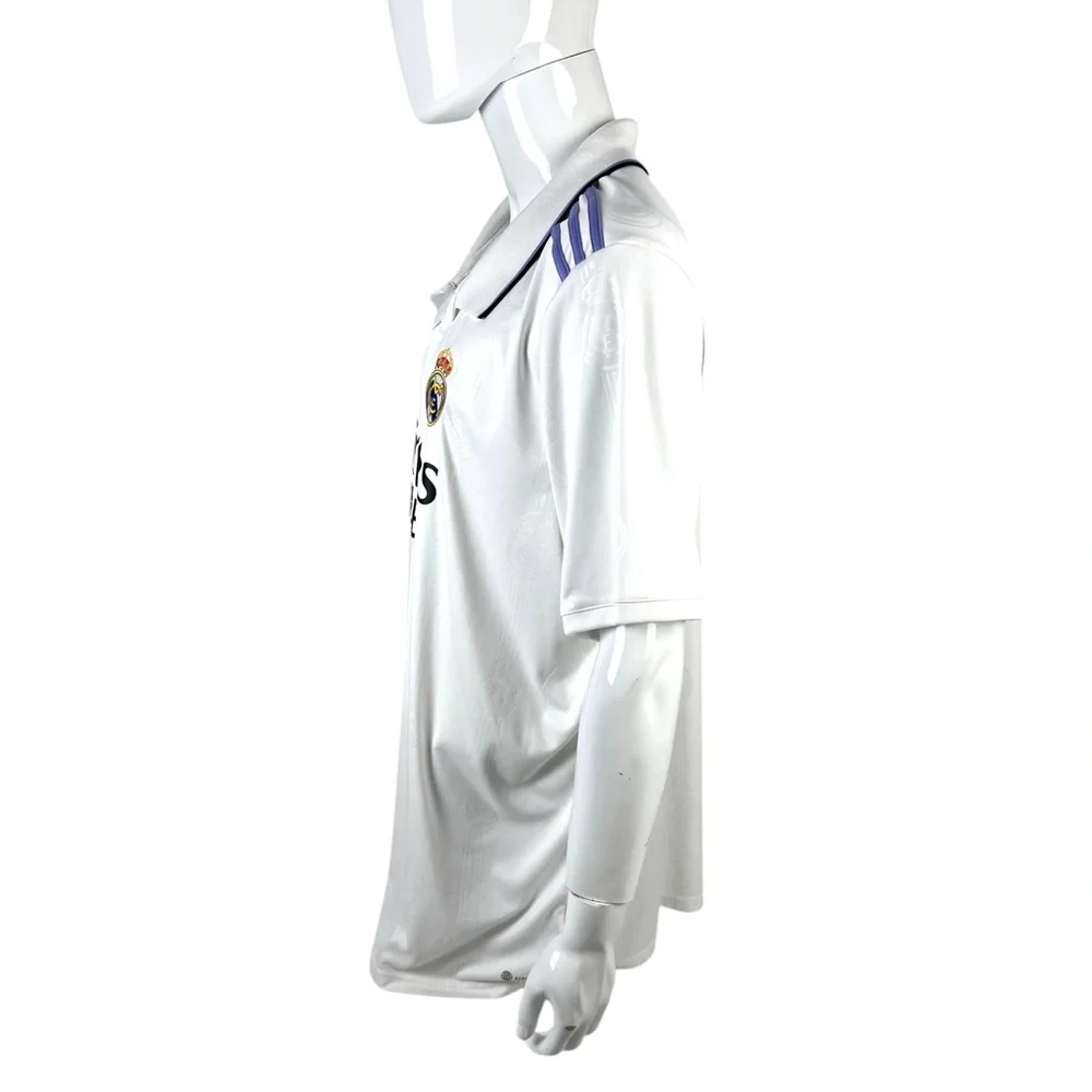 Real Madrid Jersey Home Football Shirt 2022 - 23 Adidas Mens 3XL Soccer Spain - Picture 3 of 9
